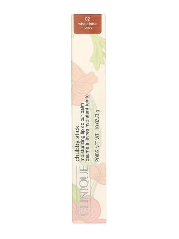 Clinique Lippenbalsam "Chubby Stick Moisturizing Lip Colour - #02 Whole Lotta Honey", 3 g