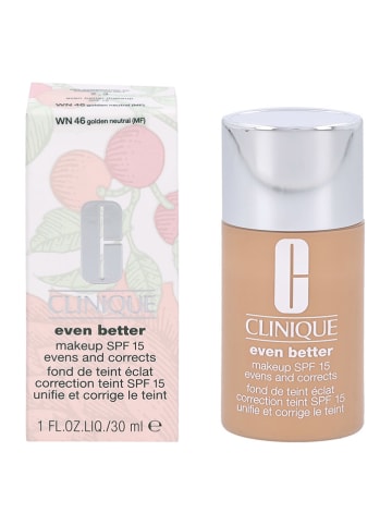 Clinique Foundation "Even Better - 46 golden neutral" - LSF 15, 30 ml