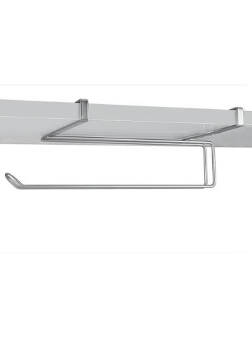 metaltex Keukenrolhouder ''Easy roll'' zilverkleurig - (B)34,5 x (H)10 x (D)19 cm