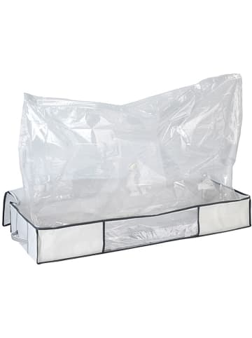 Wenko Vakuum-Unterbettkommode in Weiß - (B)105 x (H)45 x (T)15 cm