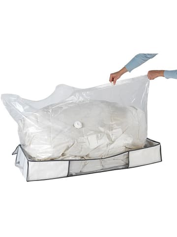 Wenko Vacuüm-onderbedbox wit - (B)105 x (H)45 x (D)15 cm