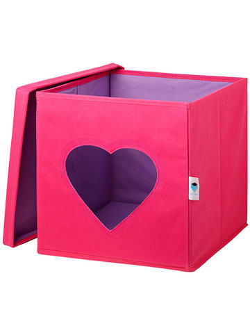 STORE IT Pudełko w kolorze różowym - 30 x 30 x 30 cm