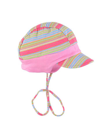 Döll 2-delige set: mutsen roze/meerkleurig