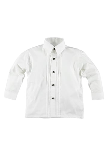 Isar-Trachten Trachtenhemd in Weiß