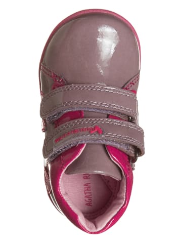 Agatha Ruiz de la Prada Leder-Halbschuhe in mauve/ pink