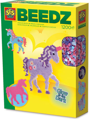 SES Bügelperlenset "Einhorn - Glow in the Dark" - ab 5 Jahren