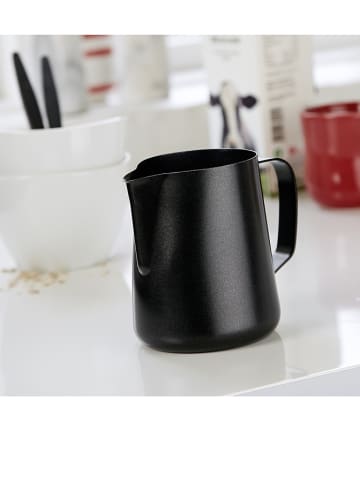 Steel-Function Milchkanne "Milano" in Schwarz - 600 ml
