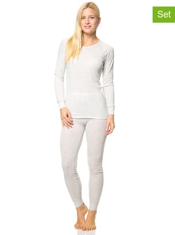 Maier Sports Bielizna narciarska w kolorze srebrno-szarym