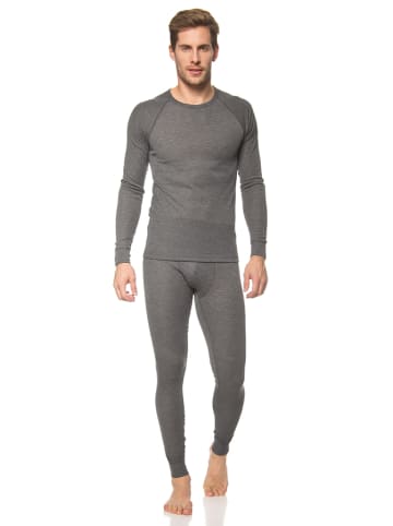 Maier Sports 2tlg. Skiunterwäsche-Set "Adrian" in Anthrazit
