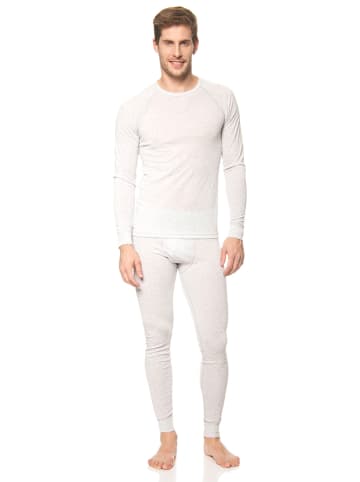 Maier Sports Skiondergoed lang grijs/zilver