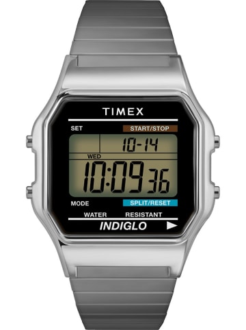 Timex Chronograph in Silber/ Schwarz