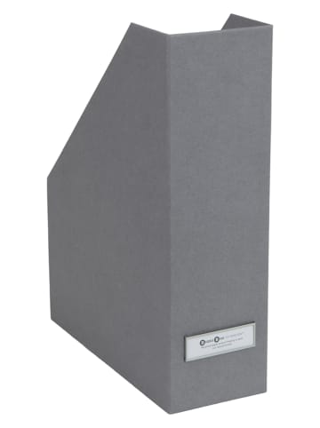 BigsoBox Organizer stojący "Viktoria" w kolorze jasnoszarym - 24,5 x 32 x 10 cm