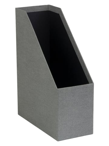 BigsoBox Documentverzamelaar "Estelle" grijs - (B)24,5 x (H)32 x (D)11,5 cm