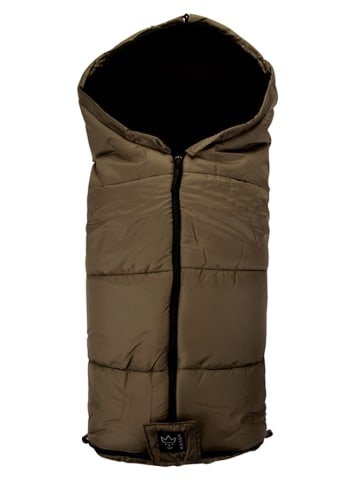 Kaiser Naturfellprodukte Thermo-voetenzak "Tommy" kaki - (L)100 x (B)45 cm