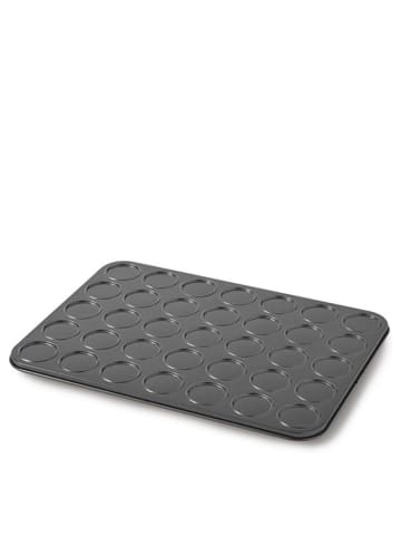 Guardini Macaronsblech "Tea Time" in Schwarz - (B)35 x (T)26 cm