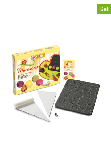 Guardini 4-delige macaronsbakset "Voglia di" zwart/wit