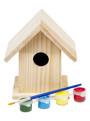BuitenSpeel Vogelhuis om te beschilderen - vanaf 4 jaar