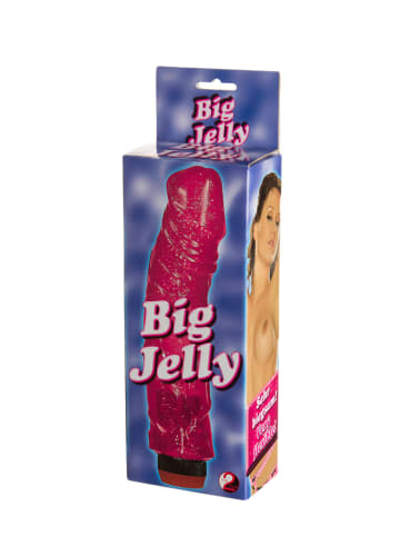 You2Toys You2Toys Vibrator "Big Jelly" in Rot - (L)23 cm