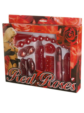 You2Toys 9-częściowy zestaw "Red Roses" w kolorze czerwonym