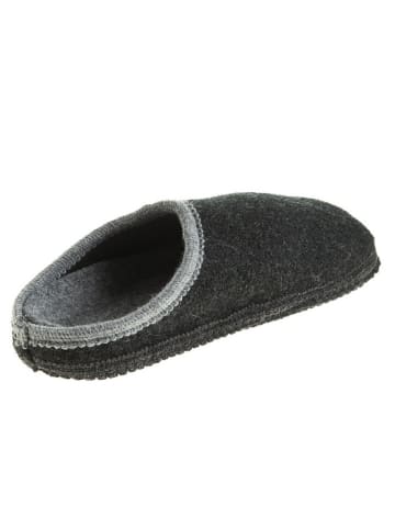 kitz-pichler Pantoffels "Bio-Fit" antraciet/grijs