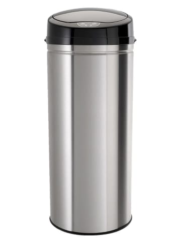 Echtwerk Sensor-Abfalleimer in Silber - 30 l