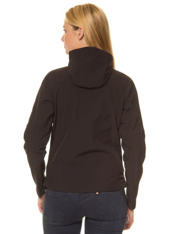 Izas Softshelljacke "Tahoe" in Schwarz