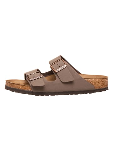 Birkenstock Pantoletten "Arizona" in Hellbraun - Weite N