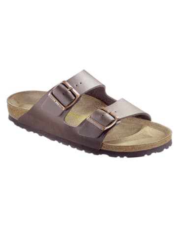 Birkenstock Pantoletten "Arizona" in Dunkelbraun - Weite N