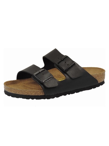 Birkenstock Pantoletten "Arizona" in Schwarz - Weite N