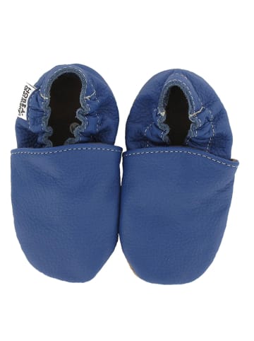 Hobea Skórzane buty w kolorze niebieskim