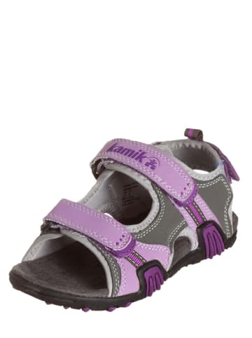 Kamik Sandalen "Crocodile"paars/grijs