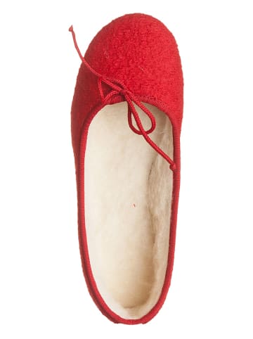 kitz-pichler Pantoffels "Ballerina" rood