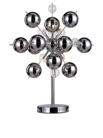 näve Lampa stołowa "Explosion" w kolorze srebrnym - wys. 73 cm