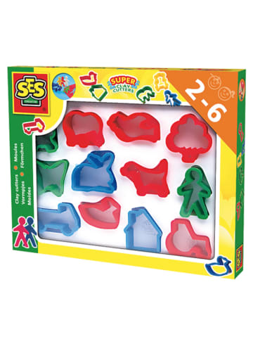 SES Zestaw foremek do plasteliny - 2+