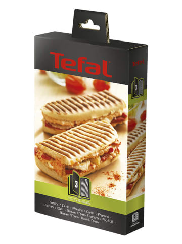 Tefal "Snack Collection"-grillplaat "Nr. 3 Grill" zwart