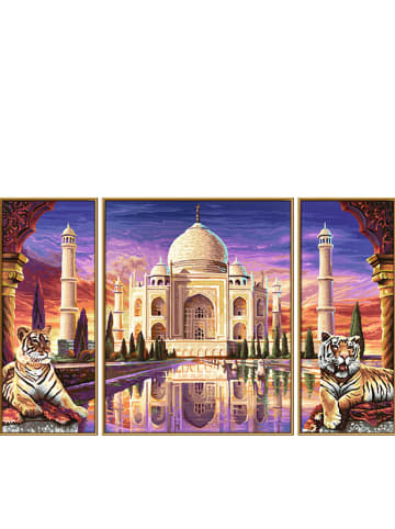 Schipper 3tlg. 3tlg. Malen nach Zahlen "Taj Mahal - Denkmal der Liebe" - ab 14 Jahren