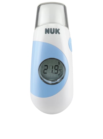 NUK Baby-Thermometer "Flash" in Weiß/ Hellblau