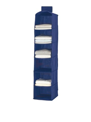Wenko Multiorganizer "Air" in Blau - (B)30 x (H)122 x (T)30 cm