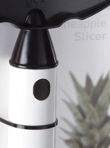 Vacu Vin 2-delige set: ananassnijders wit/zwart - (L)27,8 cm