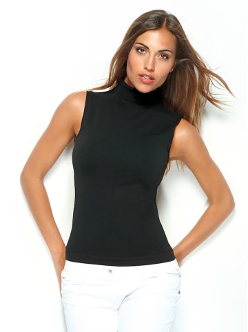 Intimidea Top in Schwarz
