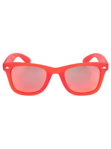 Polaroid Herren-Sonnebrille in Rot/ Orange