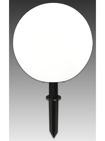 näve Lampa ogrodowa w kolorze biało-czarnym - wys. 63,5 cm