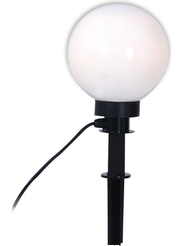 näve Lampa ogrodowa w kolorze biało-czarnym - wys. 63,5 cm