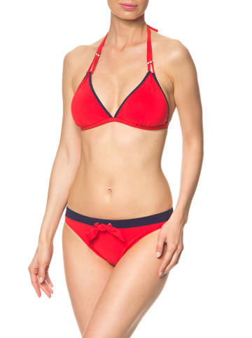 Schiesser Bikini in Rot/ Dunkelblau