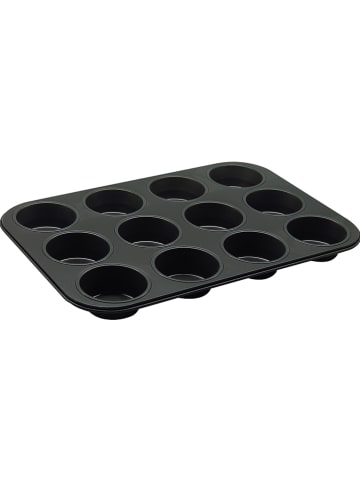 Zenker Forma w kolorze czarnym do muffinek - 38,5 x 26,5 cm