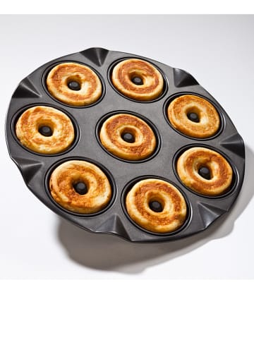 Zenker Donut-Backblech "Special Creative" in Anthrazit - Ø 33 cm