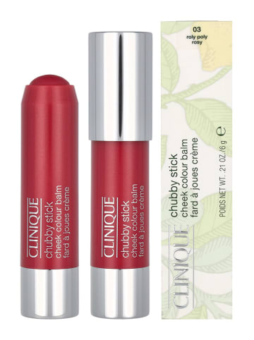 Clinique Rouge-Stick "Chubby Stick Cheek Colour Balm - #03 Roly Poly Rosy", 6 g