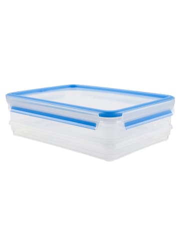 Emsa Aufschnittbox "Clip & Close" in Blau