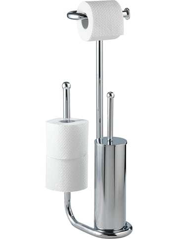 Wenko WC-Garnitur "Universalo" in Chrom - (H)62,5 cm