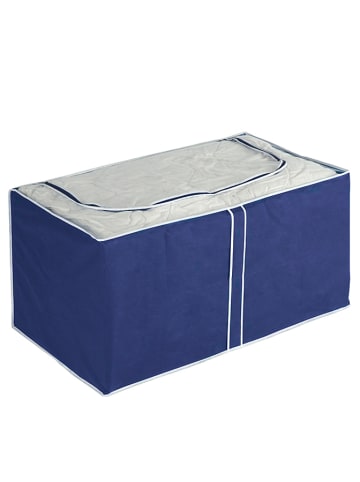 Wenko Jumbobox "Air" in Blau - (B)91 x (H)48 x (T)53 cm
